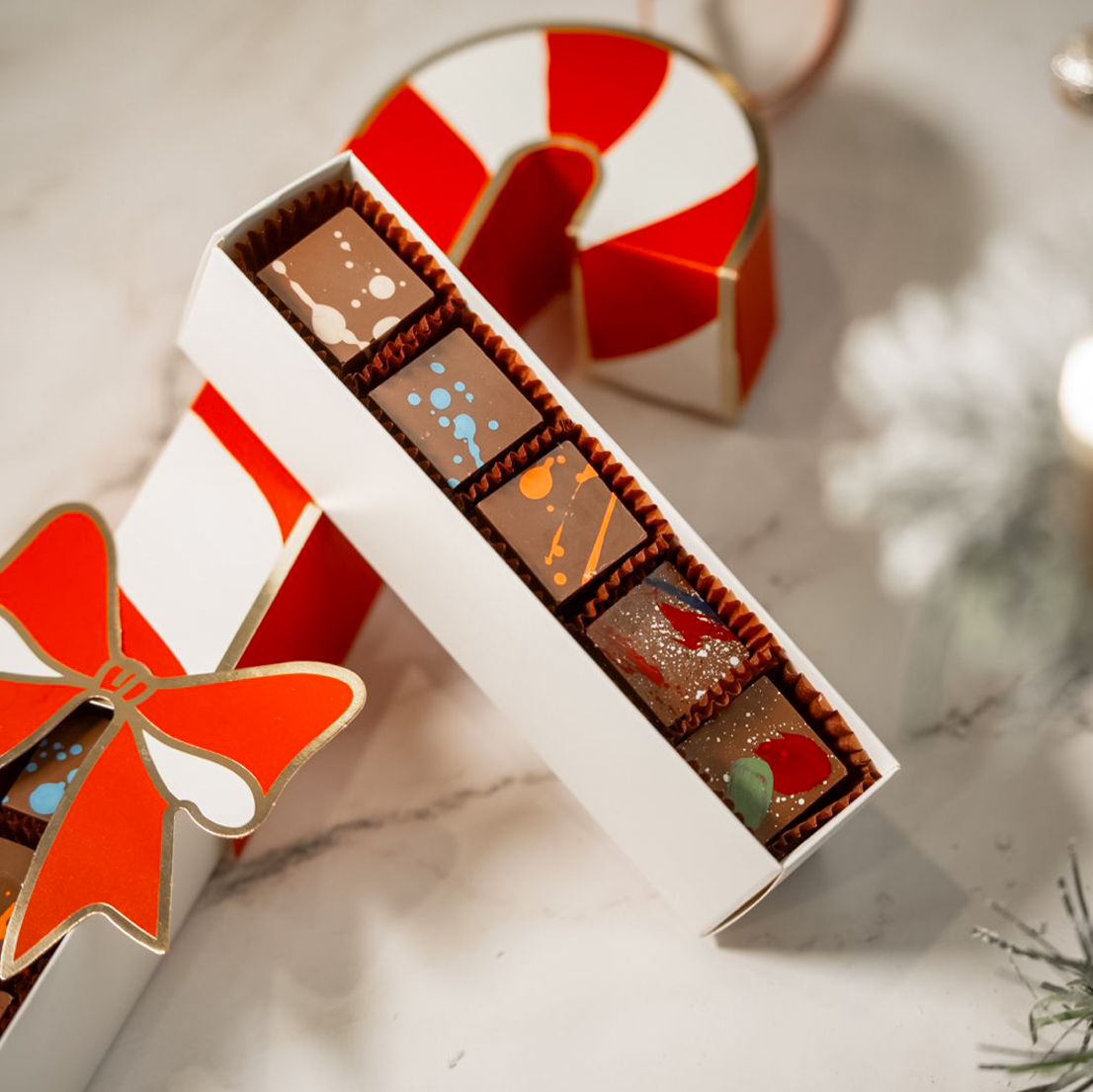 Candy Cane Bonbon Box - Image 3