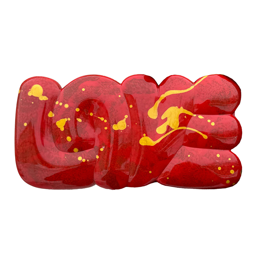 Amour LOVE Bar – Caramel Filled Milk Chocolate